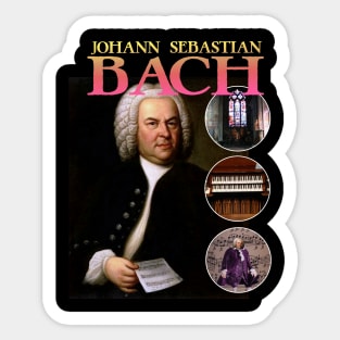 BACH RAP TEE Johann Sebastian Bach Cool Vintage Retro 90's Graphic Band T-Shirt Sticker